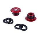 Bike MTB 1 Pair Mini Aluminum Alloy Grip Handlebar Bar End red Newly