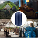 Ultralight Outdoor Sleeping Bag 4 Season Travel Sleeping Bag (Navy Blue)