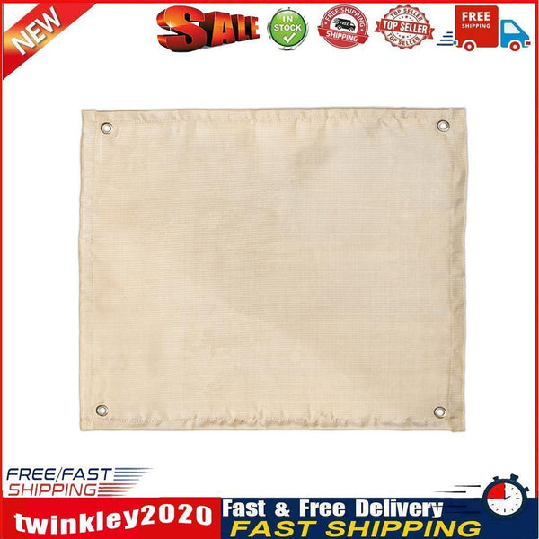 Fire Pit Mat Fireproof BBQ Flame Retardant Protective Blanket (80x100cm) Newly