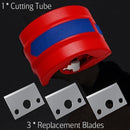 0-50mm Adjust Portable Mini Pipe Cutter Hose Tubing Cutter Plastic Fr Red, E2F4