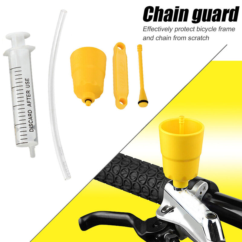 Mountain Bike Oil Bleed Kit Funnel Oil Stopper for Shimano Bicycle Disc Bra