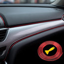 Car Interior Moulding Trim 16ft(5m) Flexible Automobile Line Strip (Red) Newly