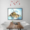 Castle Oil Paint By Numbers Kit DIY Acrylic Painting on Canvas Frameless