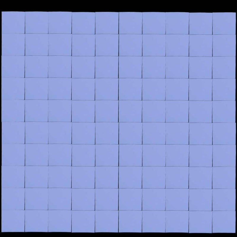 100Pcs 10x10x1mm Silicon Thermal Pad Heatsink Conductive Insulation Paste Newly
