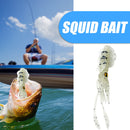 15.5cm 15g Squid Sea Fishing Lures Crankbait Artificial Soft Bait Fishing Tac