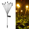 Outdoor Solar Powered LED Lights kit Landscape Garden Firefly Swaying Light Law!