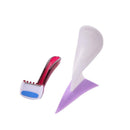 Women Bikini Dedicated Privates Shaving Stencil Female Pubic Hair Razor (01