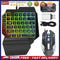 Wired Mechanical Keyboard RGB Mouse Converter Combo Set w/ Backlight OTG Adapter
