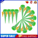 Drip Irrigation System Automatic Watering Spike for Plants (18pcs Green)