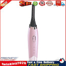 Long Lasting Electric Heated Eyelash Curler Applicator Makeup Tools (Pink) Newly