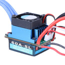 60A Low Resistance Brushless Electric Speed Controller for (ESC) 1 10 Car