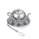 Stainless Steel Teapot Tea Leaf Infuser Tray Spice Strainer Herbal Filter Newly