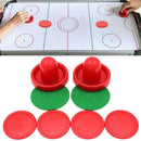Air Hockey Set Home Table Game Replacement Accessories 2-Pucks Q5X2 PusherZ M3A5