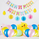 Flag Paper Banner Party Supplies Happy Easter Easter Decor Banner Easter Flag
