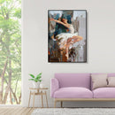 Painting By Numbers Kit DIY Dancing Girl Canvas Oil Art Picture Home Decor