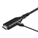 Portable HDMI-compatible To Scart Converter Video Audio Adapter For HD TV DVD