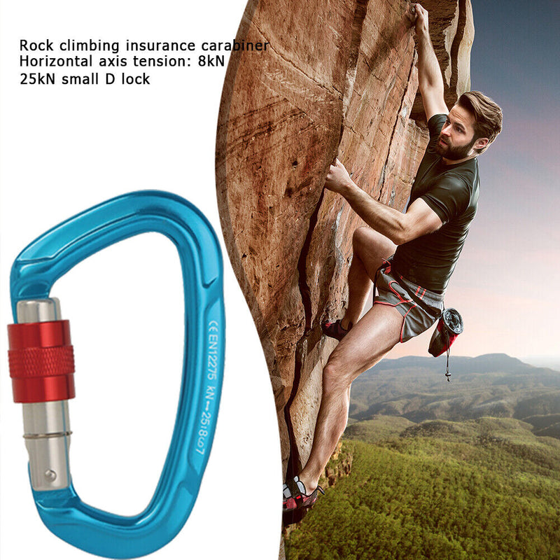 Multifunction Backpack Climbing Carabiner Outdoor Camping Hammock D Shape B