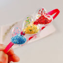 Beauty Accessory Children Kids Sequins Hair Hoop Heart Hairband Girls Headband