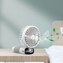#A Handheld Fan 3000mA Battery Operated Mini Portable Folding Personal Cooling F