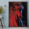Full Embroidery DIY 14CT Stamped Canvas Art Cross Stitch Ice Fire Kit Ornam