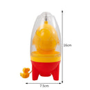 Egg Yolk Shaker Golden Whisk Eggs Spin Mixer Stiring Blender Puller (Red)