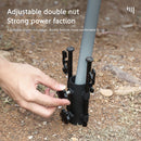 Adjustable Tent Awning Rod Fixer Outdoor Camping Canopy Pole Holder Fixed Tube