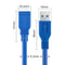 USB 3.0 A Male Plug to Female Socket 1.8M Super Fast Extension Cable Cord