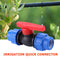 Two-way Ball Valve Plastic for Garden Irrigation PE Pipe Fittings Fish Tank T