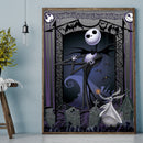5D DIY Diamond Painting Skeleton Kit Full Drill Rhinestone Mosaic Art Picture