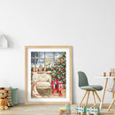 Full Embroidery Christmas Tree Present 11CT Printed Cross Stitch Cotton Decor