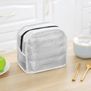 Cooler Lunch Box Portable Insulated Oxford Thermal Food Picnic Bags (Blue) Newly