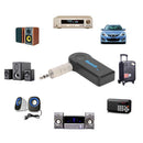 Mini 3.5mm Jack AUX Wireless Car Audio Receiver Handsfree Bluetooth-compatible A