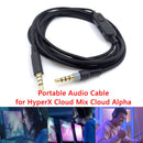 2m Male To Male Cord for HyperX Cloud Mix Cloud Alpha 3.5mm Audio Cable Headset