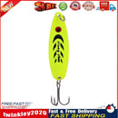 13g Spoon 3 Hooks Fishing Lure Sequins Paillette Hook(Yellow) Newly