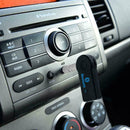 Wireless Bluetooth Receiver 3.5mm-AUX Audio Stereo Black Music Car Adapter P5L6