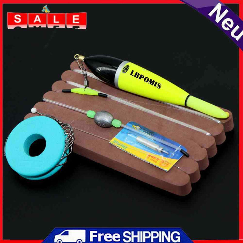 Professional Line Double Hook Connector Electronic Portable Fishing Poot Set