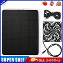 10w Waterproof Solar Exhaust Fan Air Extractor with Solar Charging Panel