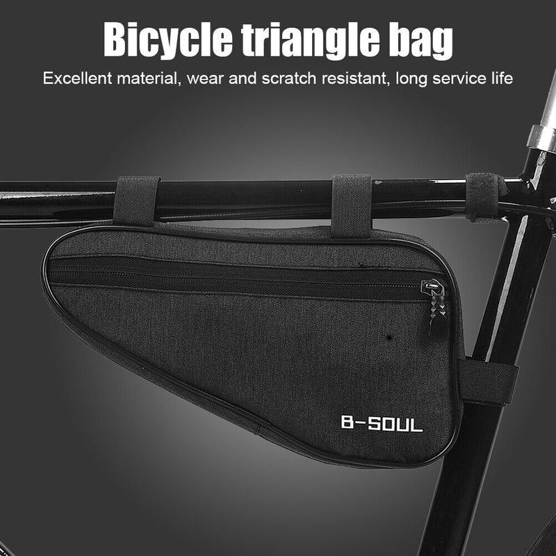 Wear-Resistant Mountain Bike Triangle Storage Bags Pannier Cycling Accessor