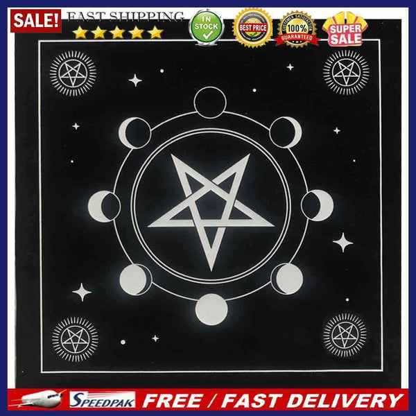 Divination Altar Cloth Board Game Fortune Astrology Card Pad Foldable 49x49
