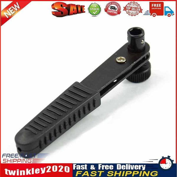 Quick Change Connector 90 Degree Ratchet Screwdriver Socket Wrench Spanner Newly