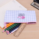 Pencil Storage Bag Waterproof Glasses Holder Organizer Stationery Case(C)