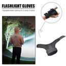 Underwater Scuba Diving Flashing Holder Gloves Outdoor Cycling Torch Glove