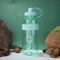 Plastic Portable Bottle Kettle Large Capacity for Climbing Bicycling Women Straw