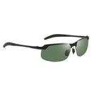 UV Protection Polarized Men Sport Photochromic Sunglasses (Dark Green Lens)