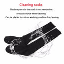 Fishing Cycling Battery Power Electric Heated Socks Foot Warmer Thermal Cotton