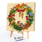 Oil Paint by Numbers Kit Bird Garland DIY Picture Drawing Art Wall Craft Gifts