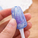 Travel Portable Cleaning Protector Cap Holder Toothbrush Cover Head Case