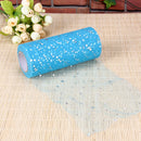 Glitter Sequin Tulle Roll 25 yards 15cm Spool Tutu Wedding Decoration