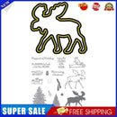 DIY Seal Festival Series Cutting Die Scrapbook Kits (03 Cutting Die+Seal)