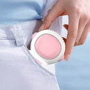 Mini Electric Fan Cute Astronaut Bladeless Spaceman Neck Air Cooler (Pink)